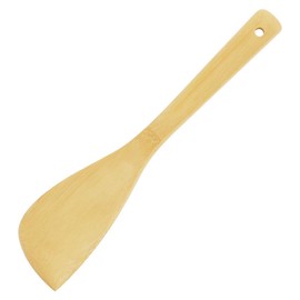Susu Bamboo Turner, Width 2.6 inches (6.5 cm), Length 11.8 inches (30 cm), Carbonized Wood Turner