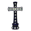 Polish Pottery Cross From Zaklady Ceramiczne Boleslawiec #1792-56 Classic Pattern,