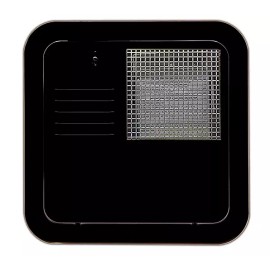 Suburban Water Heater Door 6255AEB SW model 4-6 Gal Flush Mount --BLACK