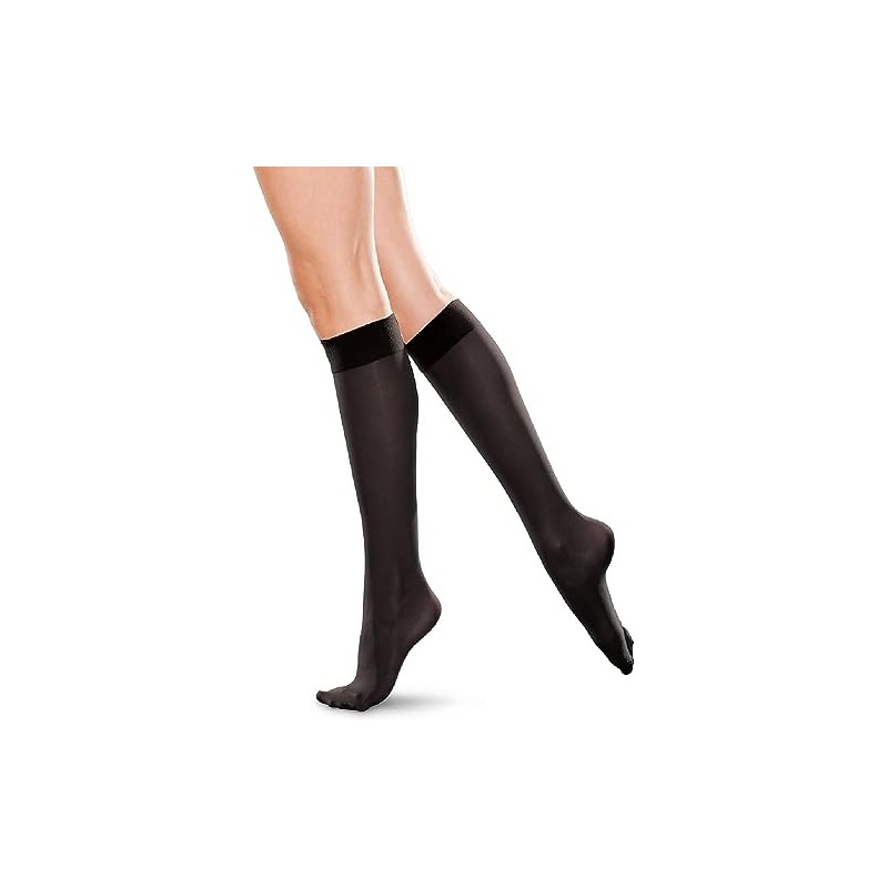 Tobimedia Therafirm De Baja Compresión (10-15 Mmhg) Talla XG (Negro)