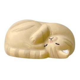 Deco Corporation BBJ-90582 Cat Chopsticks Rest Ammonite Size: Approx. W4.2 D3.7 H2