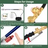 ARTFLAMM Propane Torch Weed Burner Kit with Storage Bag, Weed