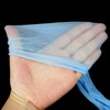 PATIKIL Nylon Stocking Flower Fabric, 10pcs, Light Blue, DIY Flower