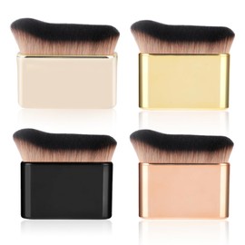 XFSRG Make Up Pinsel für Foundation Hochwertiger Kabuki Pinsel für Perfekte Gesichtskonturen Weiche und Dichte Borsten Ideal für Flüssige und Puder Foundation Professioneller Kosmetikpinsel