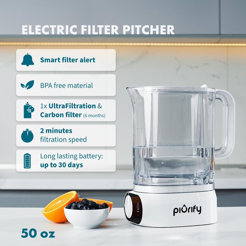 PIURIFY 2-Pack Replacement UF+ Carbon Filters for ALCHEMY Automatic Filter