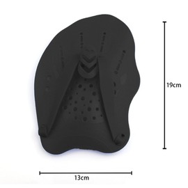 GYWHOOFT 1 Pair of Hand Paddles for Swimming, Strength Training Aid, Swimming Paddle with Adjustable Straps, Swimming Training Hand Paddle Palm, Pool Exercise Equipment for Adults, Children, Unisex