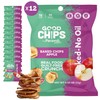 Good Chips Baked Crunchy Apple - Crispy, Oil Free, Healthy,