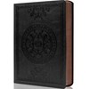 CAGIE Notebook A5 Lined Leather Journal for Men, Soft Cover,