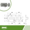 Amig - Stainless Steel Door Bolt | Bolt Mod. 800