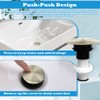 Sthovd 972-098J Brushed Nickel Plumbing-Equipment for Bathroom Drain Sink Stopper