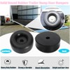 4 Pcs 2.5" Round Rubber Bump Stops for Trailer Ramp