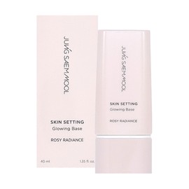 Jeong Saem Mool Skin Setting Glowing Base 40ml provides a clear, radiant glow without any stickiness. / 정샘물 스킨 세팅 글로잉 베이스 40ml 텁텁한 없는 맑은 광채 선사