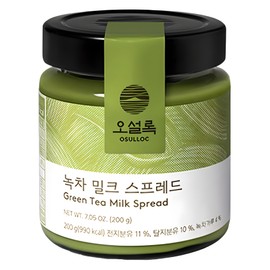 오설록 녹차 밀크 스프레드, 200g, 1개 O'sulloc Green Tea Milk Spread, 200g, 1 unit