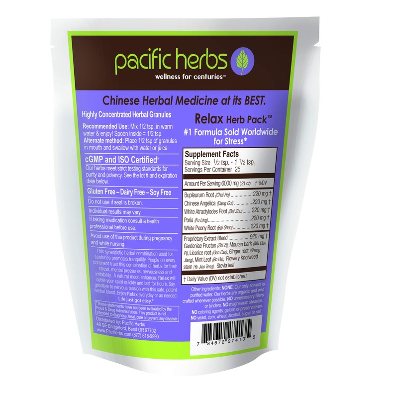 Pacific Herbs Natural Relax Herbal Extract