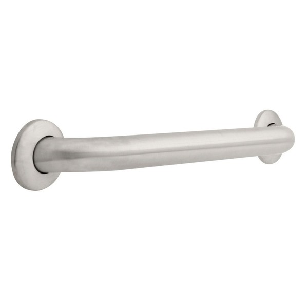 Franklin Brass 5618 1-1/2-Inch x 18-Inch Concealed Mount Safety Bath and Shower Grab Bar, Stainless