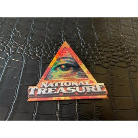 NOS VINTAGE figural PROMO PINBACK BUTTON #D24 - NATIONAL TREASURE movie