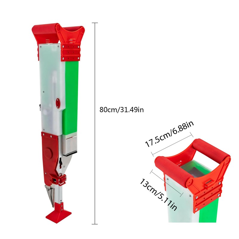 DYRABREST Manual Seeder, Adjustable Handheld Seeding Machine Peanut Corn Bean