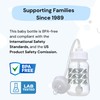 Hands-Free Baby Bottle - Anti-Colic Nursing System 4 oz Baby