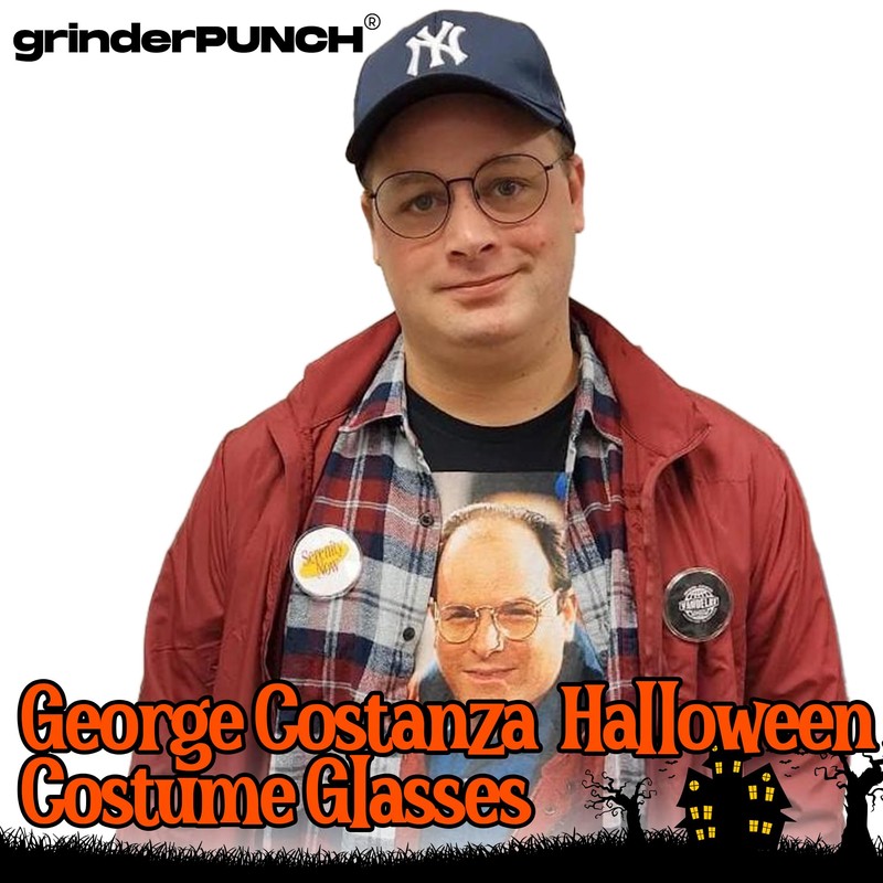 Retro Round Clear Lens Glasses Metal Frame