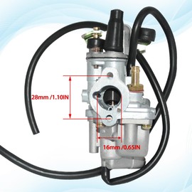 LT50 Carburetor For Suzuki 50 LT-A50 2002-2005 LT50 LT 50 1983-1987 JR50 1984-2006 ATV Quadrunner Carb with Air Filter Box