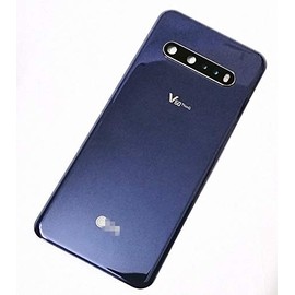 BSDTECH V60 ThinQ Back Glass Cover Replacement Housing Door with Tape Parts for LG V60 ThinQ V600 5G All Model with Tools (Classy Blue)