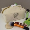 'Vizsla Dog' Canvas Wash Bag/Makeup Case (CS00040769)