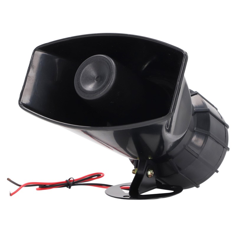 130DB Siren Speaker 60W High Power Alarm Horn Indoor Outdoor