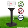 American Home Dig-Free Universal Mailbox Post for Standard Mailboxes -