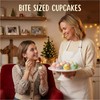 600 Pcs Mini Cupcake Liners for Baking 1Inch Colorful Cupcake