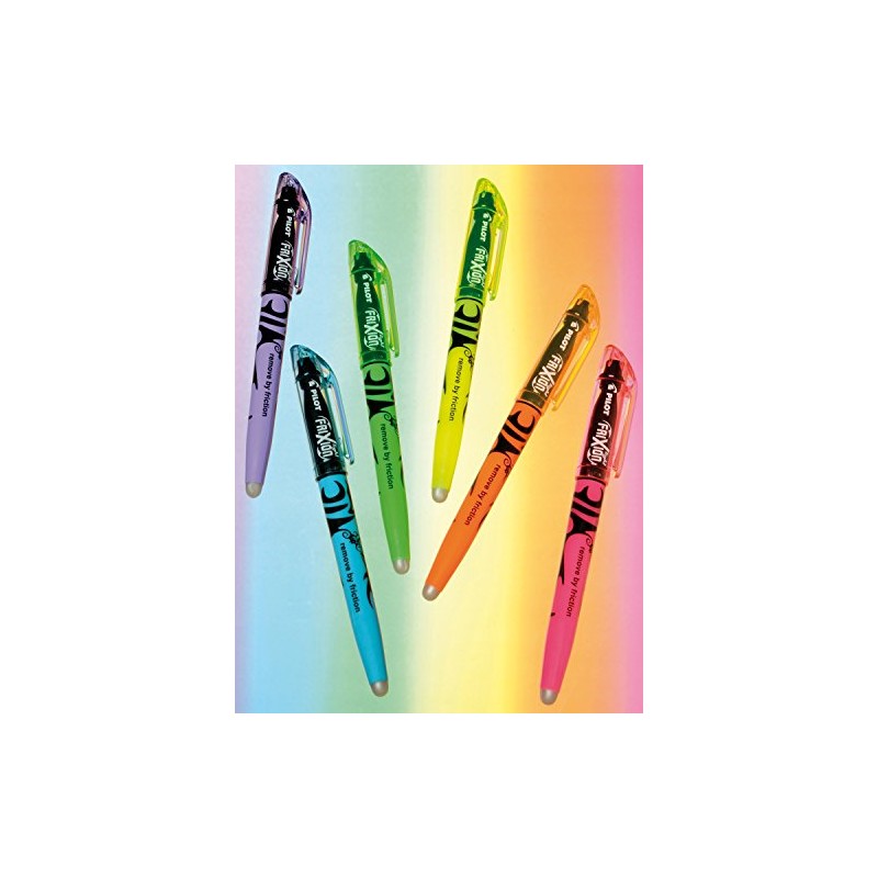 Pilot 4136004B2 Frixion Highlighter Pack of 2 Yellow and Green