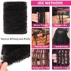 Unionbeauty Afro Kinky Curly Braiding Bulk Hair for Micro Twist