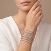 6Pcs Stainless Steel Bracelets for Women Silver Chain Bracelet Set