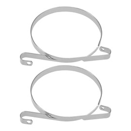 The Lord of the Tools 2PCS Chain Brake Band Stainless Steel Compatible with Husqvarna 445E 445 450 450E 455E 455 Rancher 460 461 Chainsaw Accessory 537043001
