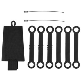 DONGKER Glow Sticks Pouch,Nylon Tactical Chem Lights Holders with Hanging Rope for Camping Fishing Outdoor Adventure Hunting