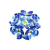 navire Compact Crystal Hydrangea Object Figurine