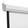 SEGAWE 120" 1:1 Projector Screen Matte Manual Pull Down White
