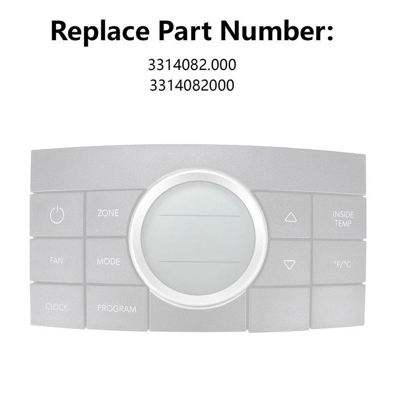 3314082.000 RV Thermostat Control Switch Compatible with Dometic