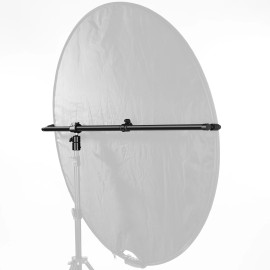 For Universal NEEWER Extendable Reflector Holder Arm， Studio Telescopic 27.9” to 47.2”Boom Arm