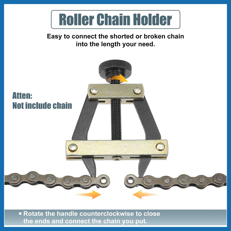 A ABSOPRO Roller Chain Tools Kit 25-60 Chain Detacher Breaker