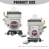 Anxingo CM46BT Carburetor Tune Up Kit Replacement for Craftsman 46cc