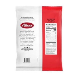 Albanese World's Best 12 Flavor Gummi Bears, 5lbs of Candy, Soft & Chewy Candy S