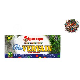 Sipacupa Blue Vervain Tea | Product of Jamaica | Relaxation & Wellness | 24 Tea - 2 Pack