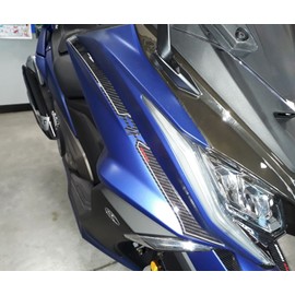 labelbike - 3D Resin Sticker Kit Front Bands for Scooter Kymco AK 550