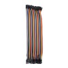 Fielect Dupont Jumper Wires Breadboard Jumper Wires Colorful Ribbon Cables