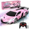 Boocang Pink Remote Control Cars, Girls Toys Age 3 4