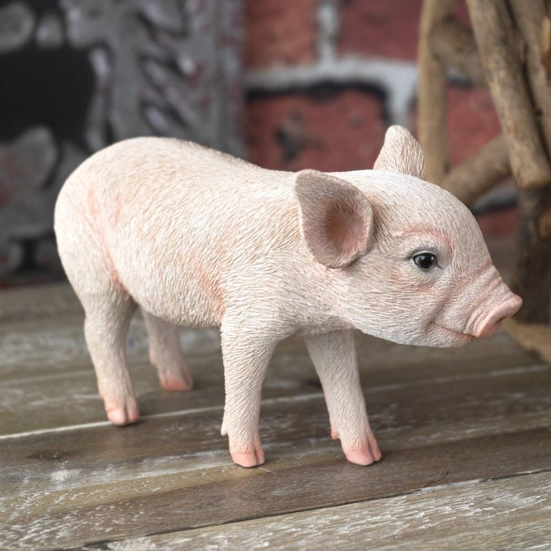 SUMMIT COLLECTION Farmhouse Decor Barnyard Designs Adorable Pig Figurines Tall