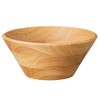 18057 Beech Wood Salad Bowl, 5.5 inches (14 cm), Made