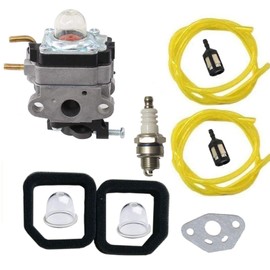 Shnile Carburetor compatible with RYOBI RY252CS RY253SS RY251PH RY254BC 25CC 2 Cycle 25.4CC Full Crank