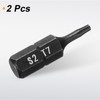 HARFINGTON 2pcs T7 Torx Screwdriver Bit 1/4" Hex Shank 25mm/1"