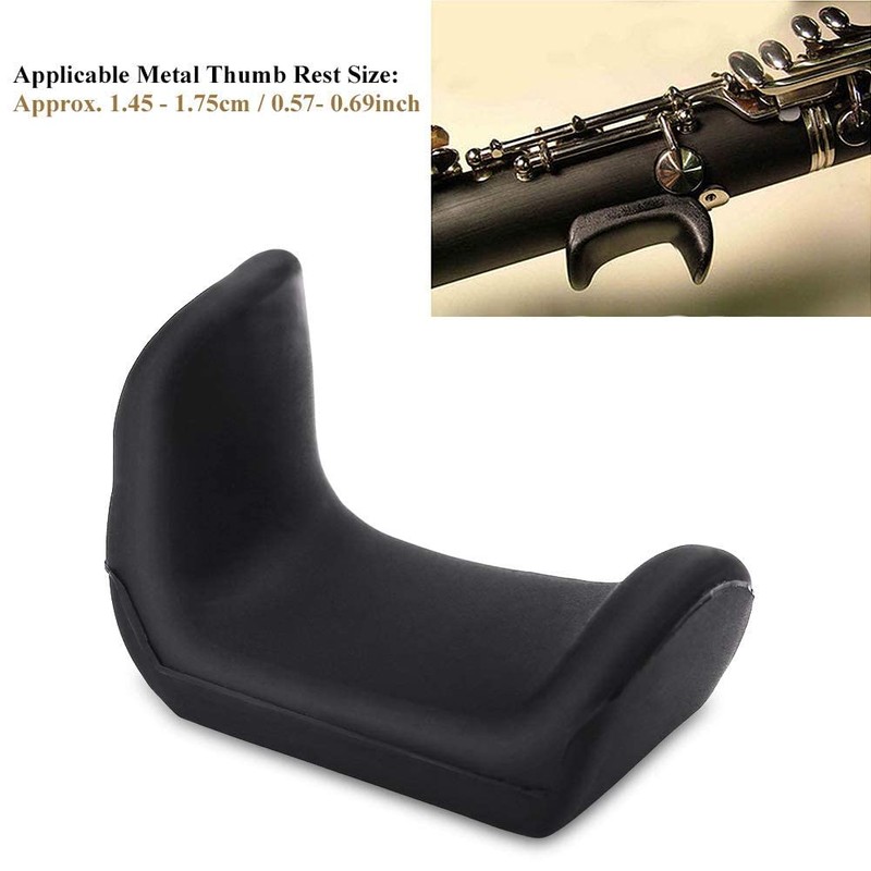 Clarinet Thumb Guard, Rubber Thumb Finger Rest Cushion for Oboe